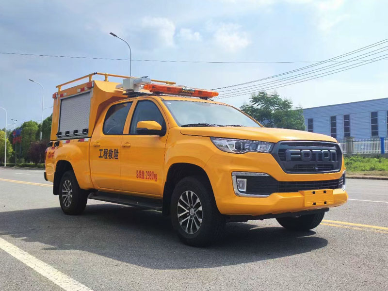 四驅福田皮卡500方救險車